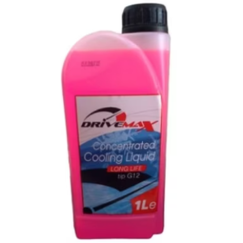 Antigel DRIVEMAX G12, volum 1 litru, rosu/roz, concentrat