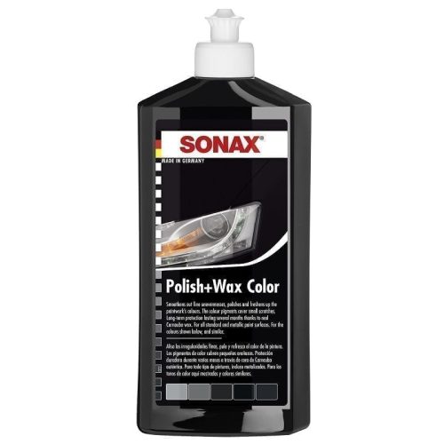 SONAX Polish&Wax NanoPro pentru culoarea neagră 250 ml