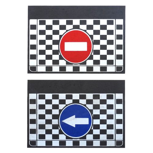 Aparatori Noroi Camion 3D 40X45 cm Set 2 Buc