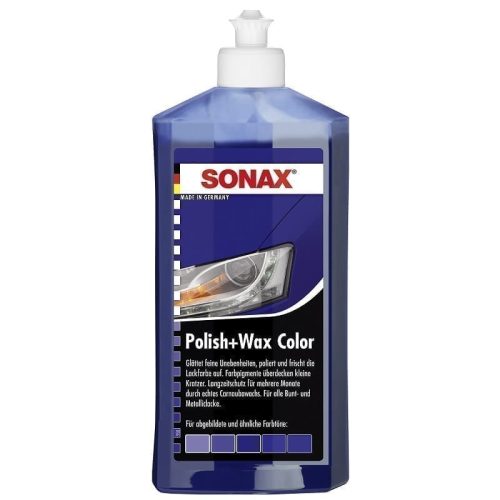 SONAX Polish&Wax NanoPro pentru culoarea albastră 250 ml, cod 296241