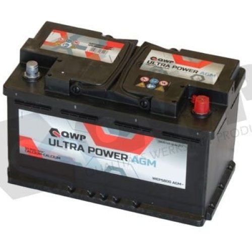 QWP Ultra Power AGM 12V 80Ah EN 760 A