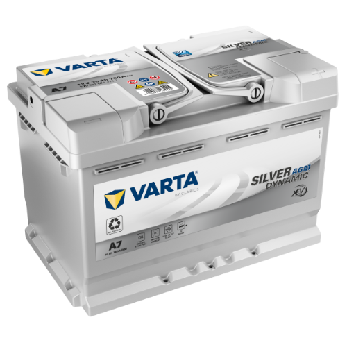 VARTA SILVER dynamic AGM 12V 70Ah EN 760A