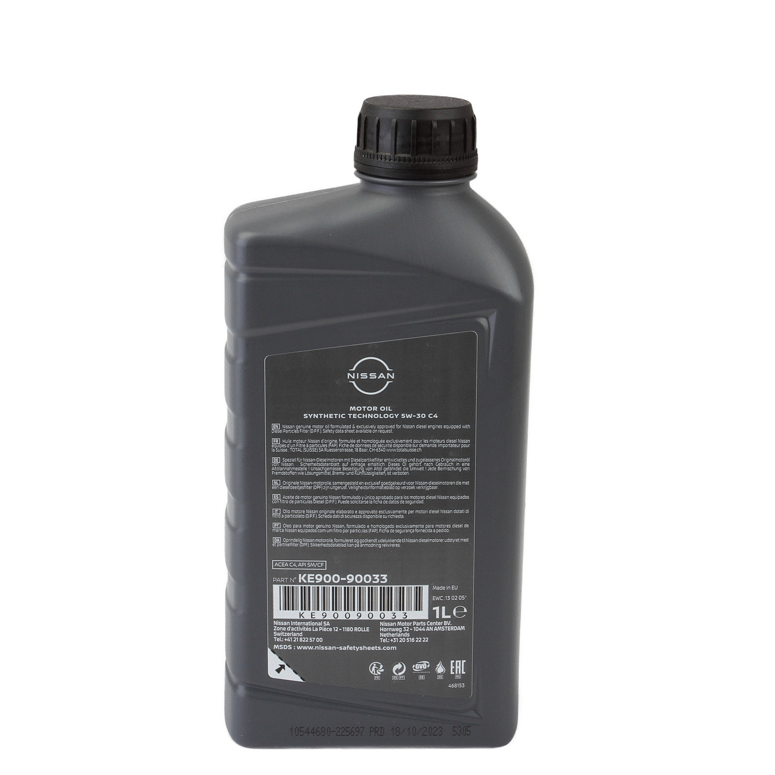 Ulei motor Nissan 5W30 DPF 1L - imagine 3