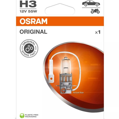 Bec Osram Original H3 12V 55W PK22s