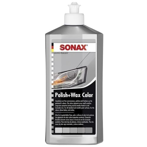 SONAX Polish&Wax NanoPro pentru culoarea gri 250 ml,