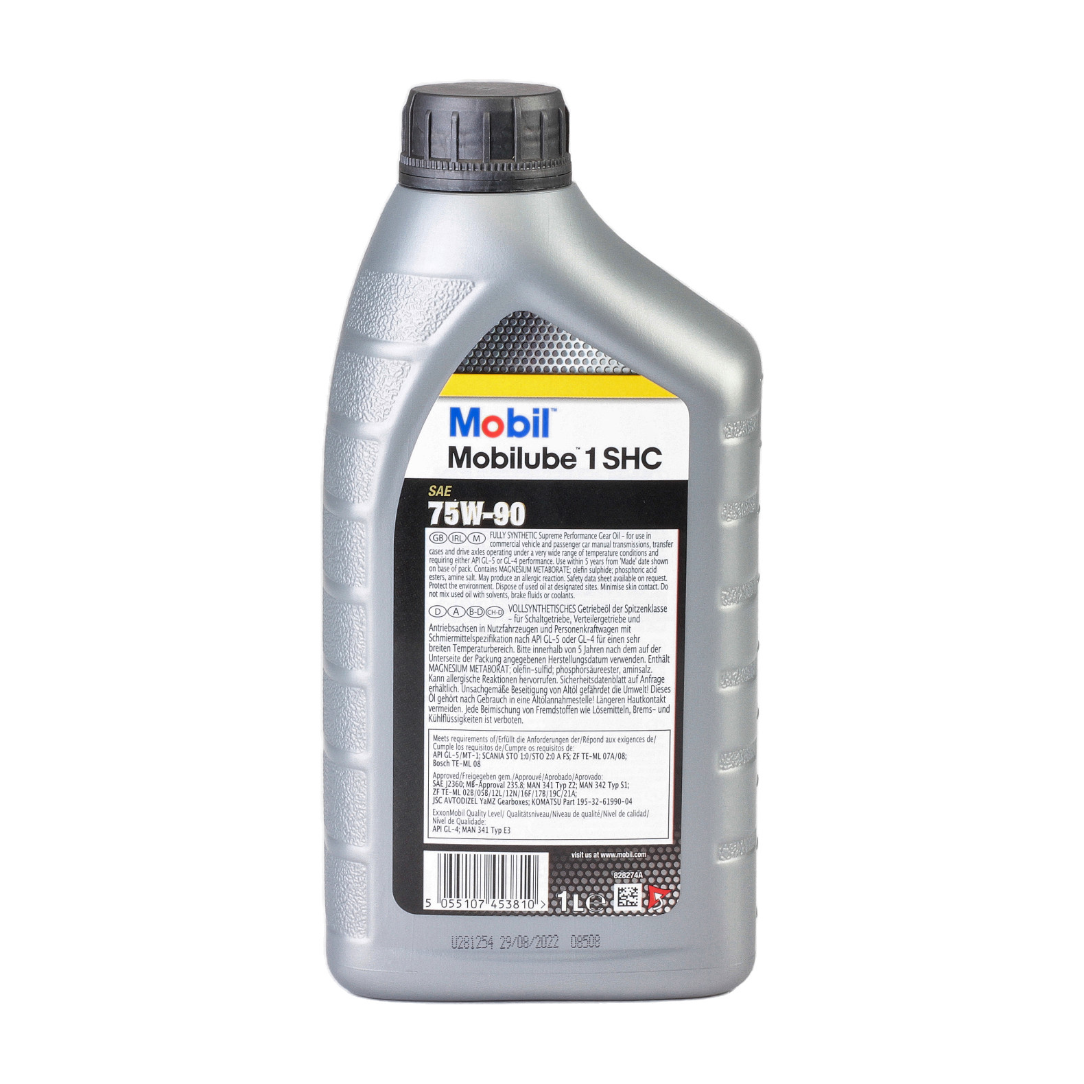 Ulei Mobil Mobil Lube 1 SHC 75W90 1L - imagine 3