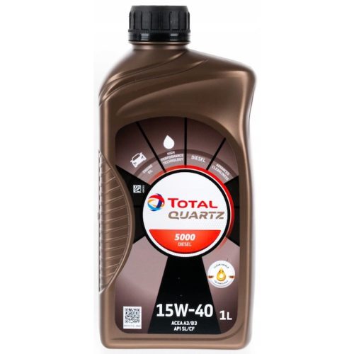 Ulei motor Total Quartz Diesel 5000 15W40 1L