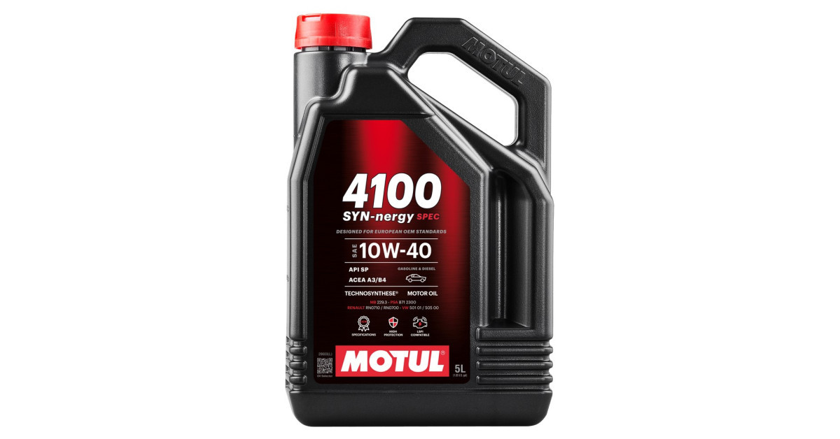 MOTUL 4100 SYN-nergy SPEC 10W-40 5L