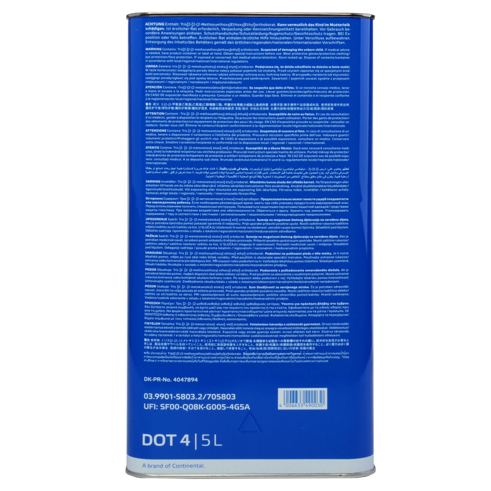 Lichid de frana ATE SL DOT4 5L - imagine 5