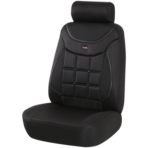 Huse scaun auto Negru Silver 606