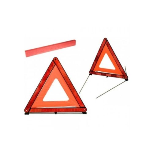 Triunghi reflectorizant auto omologat, in cutie de depozitare – conform standardelor U.E., omologare E11 27R-033951