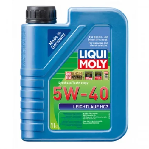 Ulei motor Liqui Moly Leichtlauf HC7 5W-40 1 l