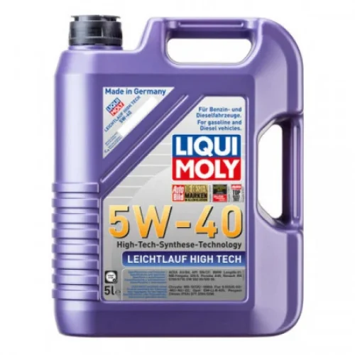 Ulei motor Liqui Moly Leichtlauf High Tech 5W-40 5 l