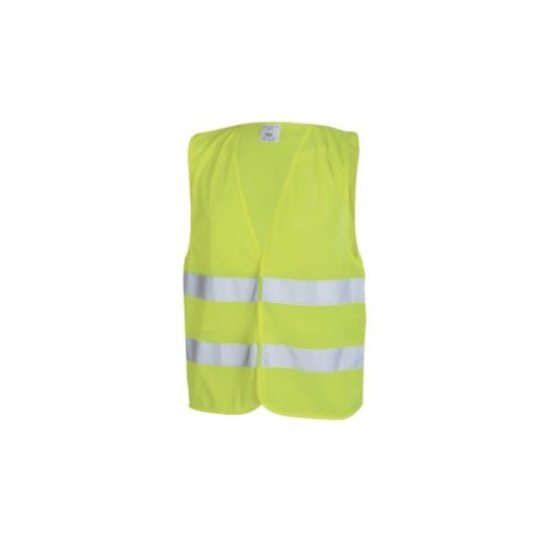 Vesta reflectorizanta galbena, marimea XXL – conforma cu standardul CE EN 471