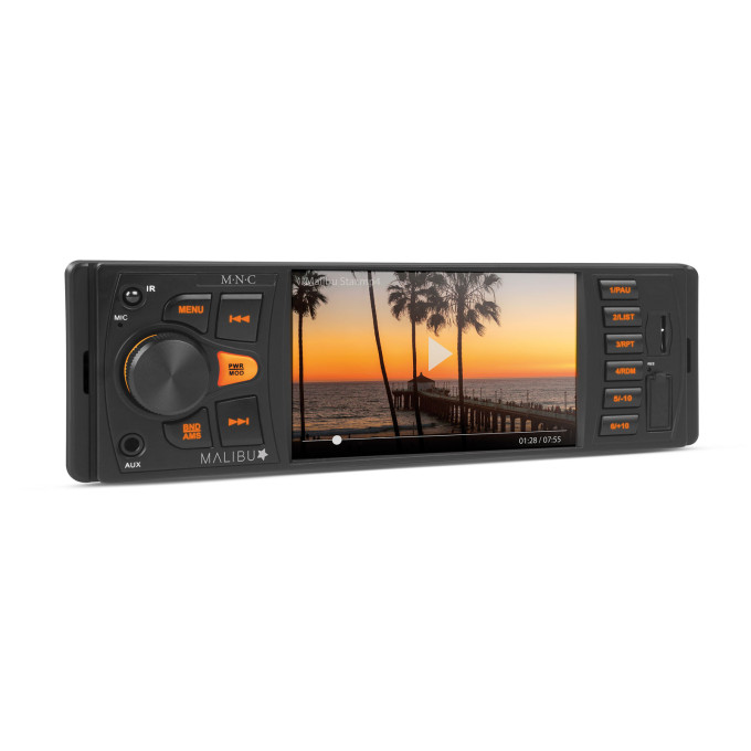 Unitate principală multimedia „Malibu Star” - 1 DIN - 4 x 50 W - BT - MP3 - AUX - SD - USB - imagine 2