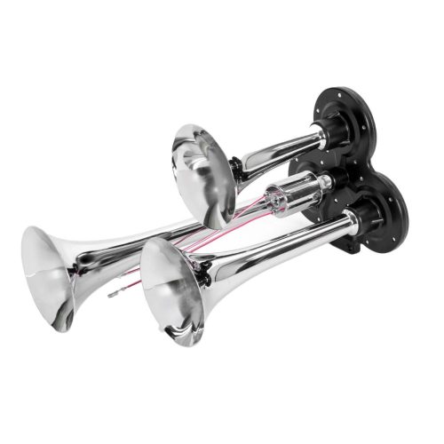 Claxon 3 trompete pentru compresor aer 12/24V