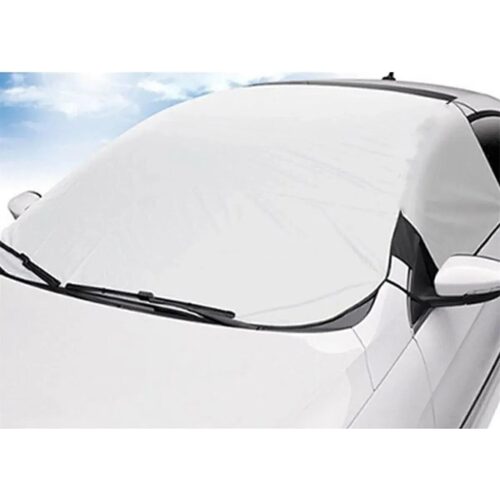 Husa auto exterioara Dust, protectie 4 anotimpuri, parbriz si geamuri laterale fata, 230×160 cm