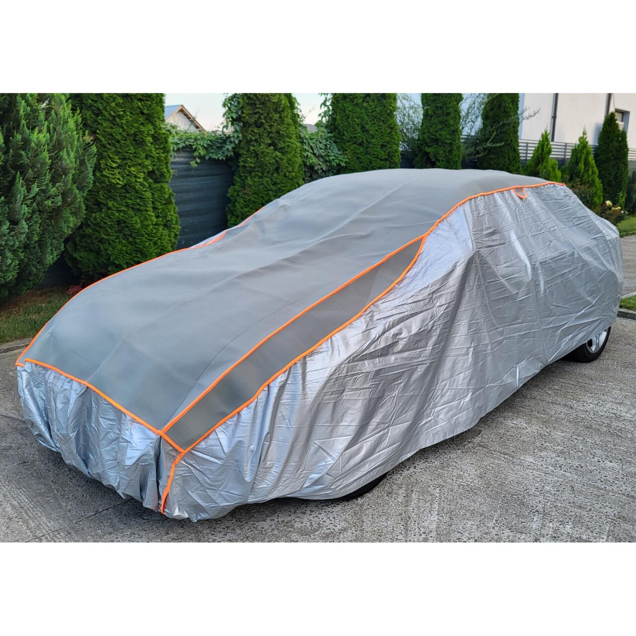 Prelata auto impermeabila cu protectie pentru grindina RoGroup, 3 straturi, marimea XXL - imagine 9