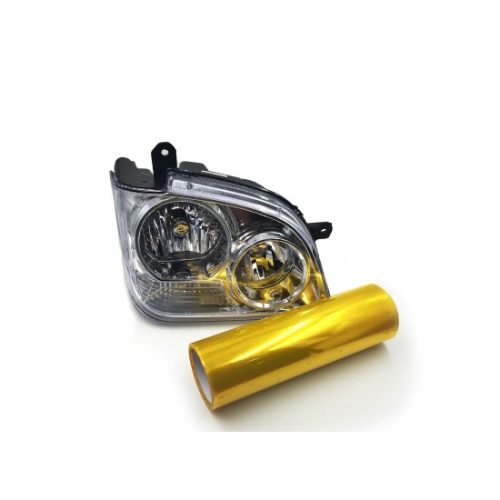 Folie galbena protectie faruri si stopuri 60cmx60cm Cod: KLS87/LM10-Y