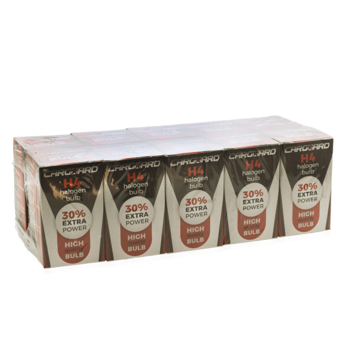 Bec halogen H4 55/60W, +30% intensitate - CARGUARD - imagine 2