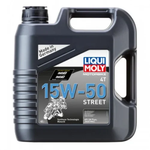 Ulei motor Liqui Moly Motorbike 4T 15W-50 Street  4 l