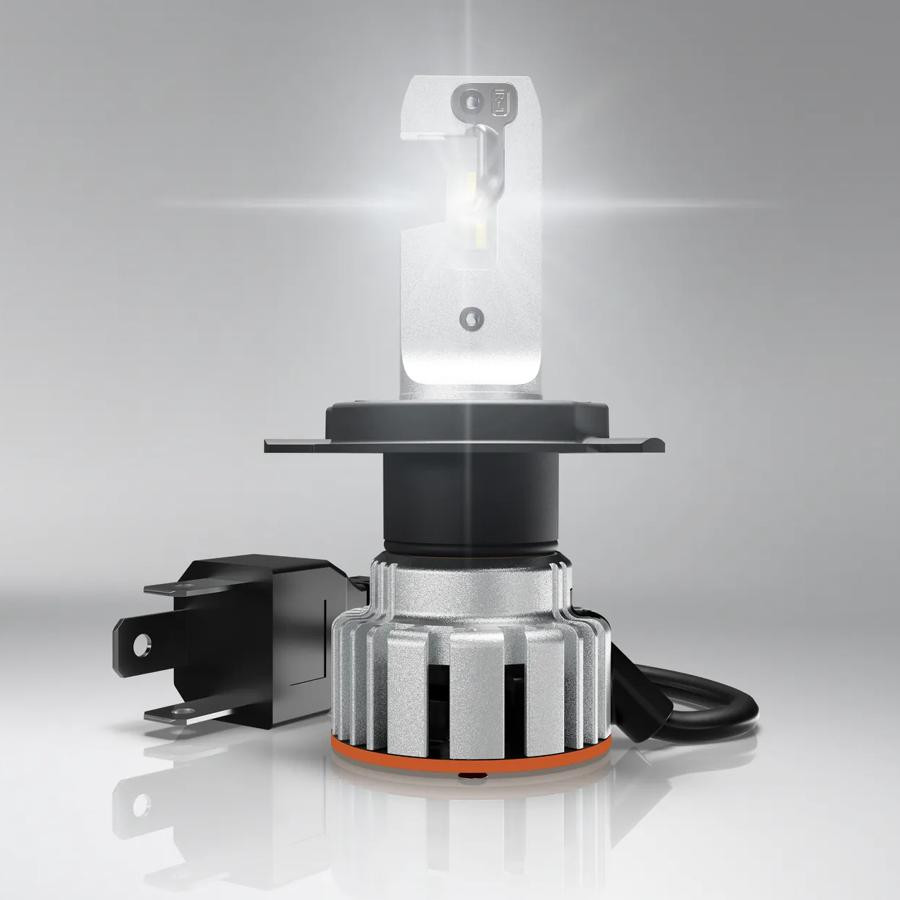 BEC LED OSRAM NIGHT BREAKER START H4 - SET 2 BUC - OMOLOGAT RAR - imagine 2