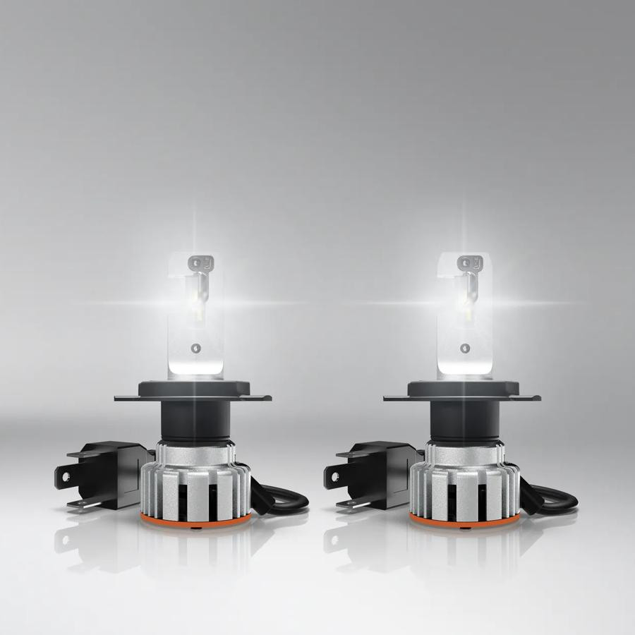 BEC LED OSRAM NIGHT BREAKER START H4 - SET 2 BUC - OMOLOGAT RAR - imagine 3