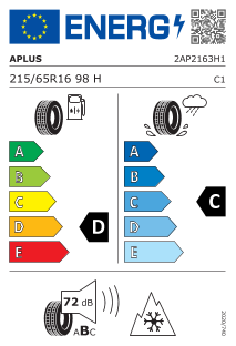ANVELOPA IARNA APLUS 215/65 R16 98H A701 - imagine 4