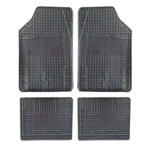 Set Covorase Auto Universale BERLIN, PVC, ajustabile, negru, 4 bucati