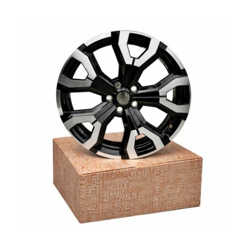 Jante auto originale Dacia RASAN 19x7J 5×114.3 ET31 negru diamond cut compatibile Dacia Duster III Bigster Renault Cod: 403007509R