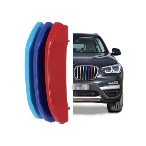 Set ornamente dungi grila fata auto compatibile BMW X3 G01 2016-08/2021 Cod: CT-GS-089 TIP A