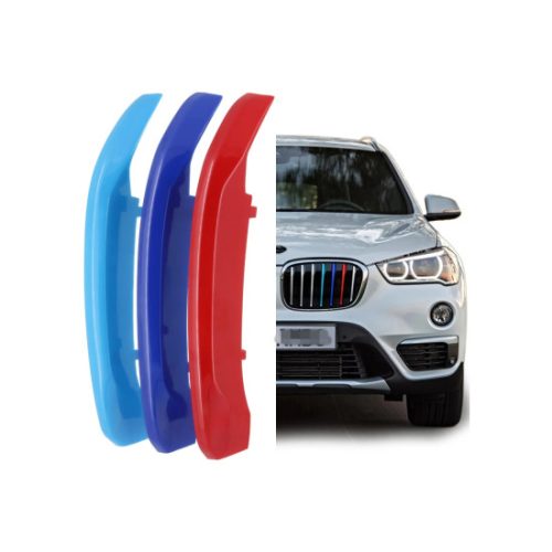 Set ornamente dungi grila fata auto compatibile BMW X1 VFL F48 2015-06/2019 Cod: CT-GS-096 TIP A