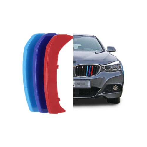 Set ornamente dungi grila fata auto compatibile BMW Seria 3 GT F34 2013-2020 Cod: CT-GS-097 TIP A