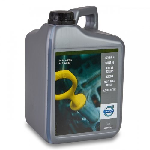 Ulei motor VOLVO 5W30 31316300, volum 4 litri, ACEA A5/B5, pentru motoare benzina/diesel