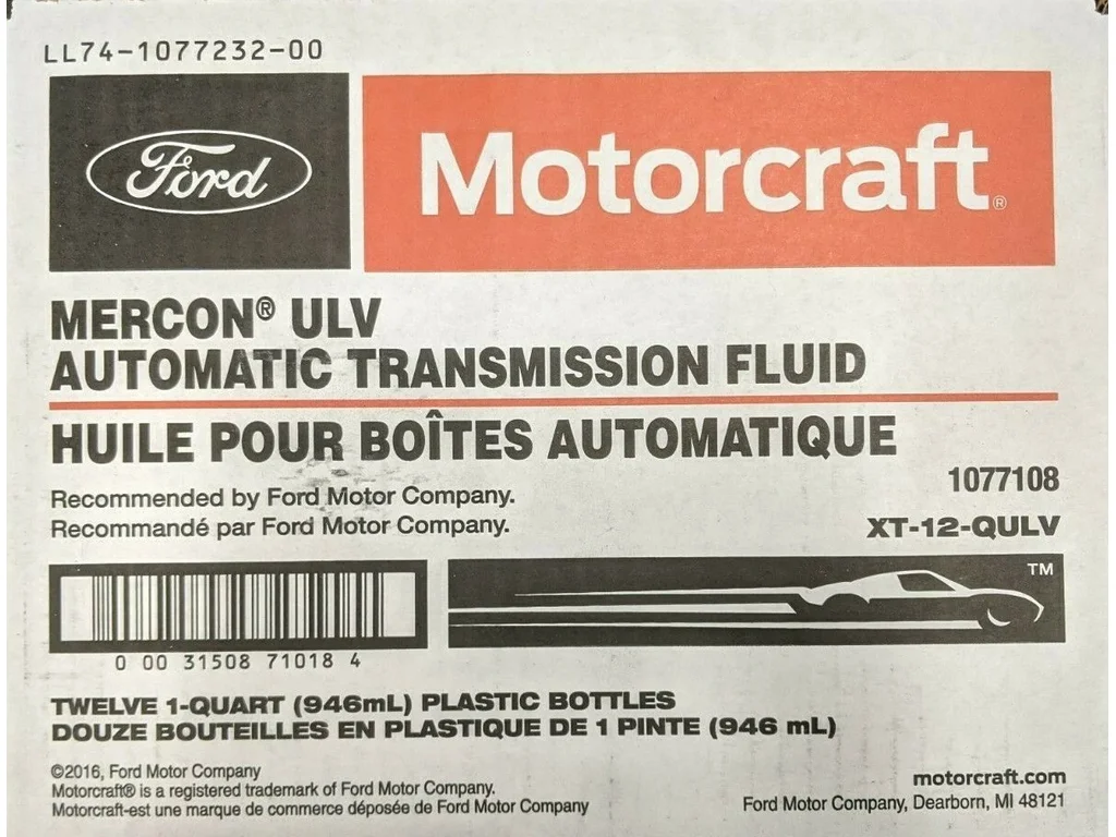 Motorcraft Ulei de transmisie Mercon ULV (4,73L) XT-12-5QULV - imagine 2