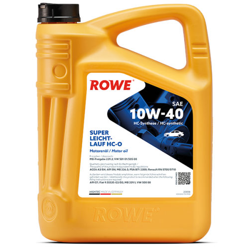 Ulei motor turisme Rowe HighTec Leichtlauf HC-O 10W40 4L