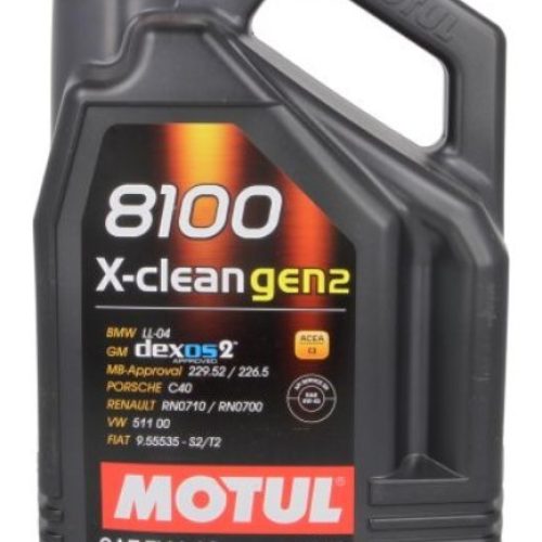 Ulei motor turisme Motul 8100 X-Clean Gen2 5W40 5L
